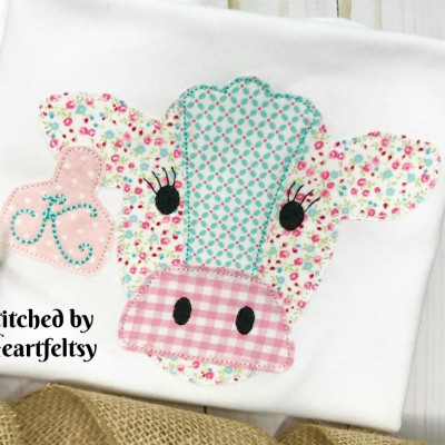 cow applique